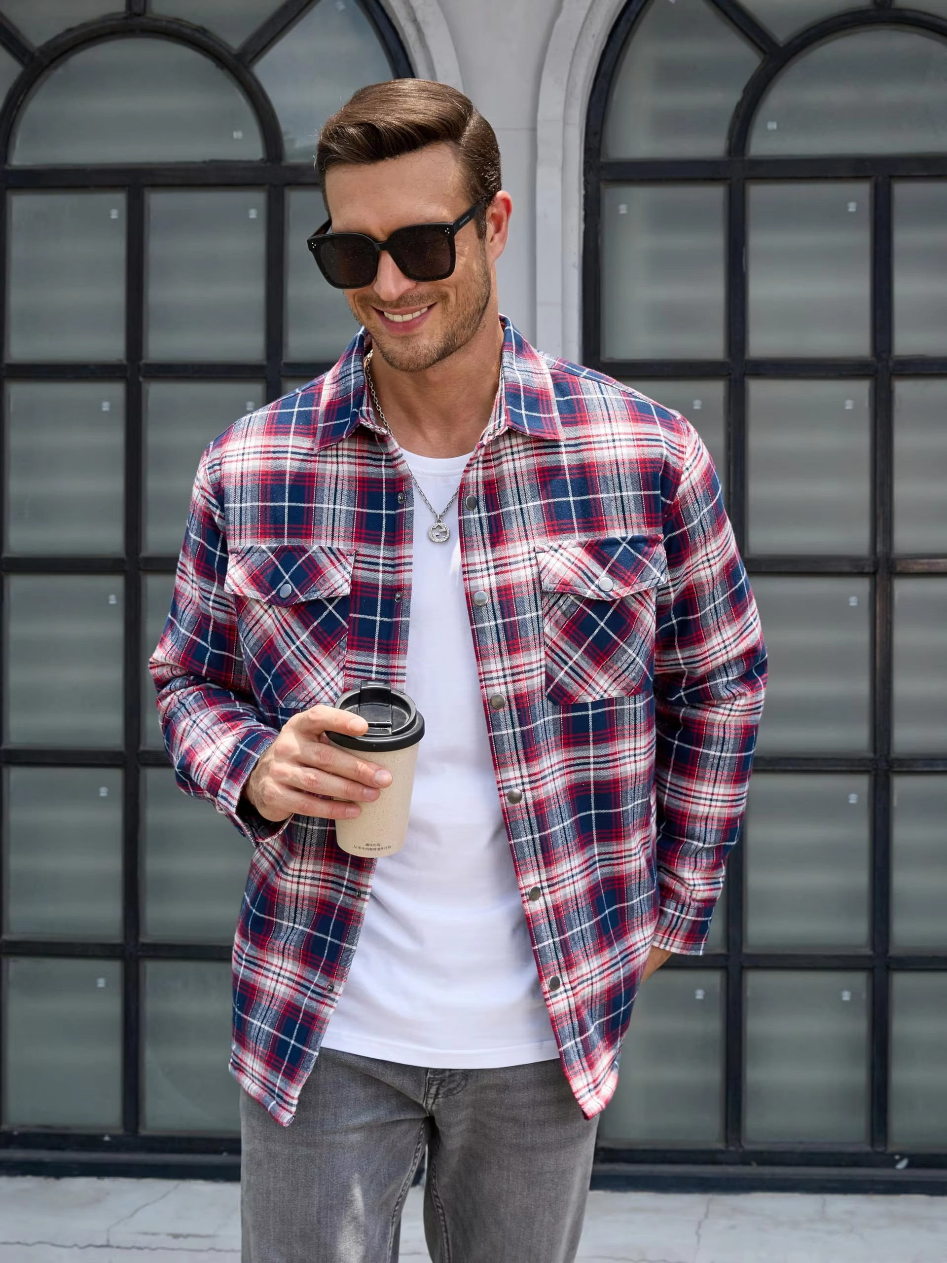 Alberto | Flannel Jas